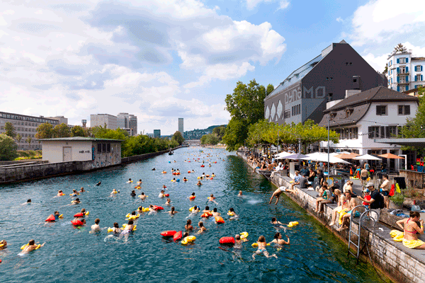 Swiss Talks #1 - SWIM CITY. Il fiume come spazio pubblico